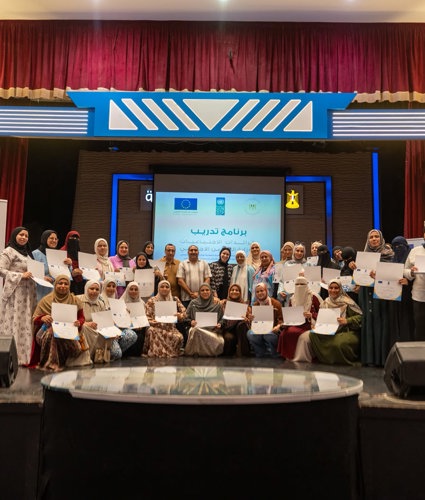 التضامن الاجتماعي تستكمل المرحلة الثانية من برنامج تدريب الرائدات الاجتماعيات ضمن مشروع تعزيز القدرات المؤسسية والبشرية