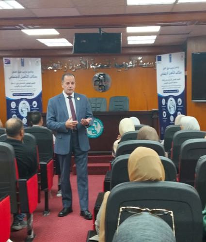 التضامن الاجتماعي تواصل تنفيذ البرنامج التدريبي للعاملين بمكاتب التسجيل والتوجيه للأسبوع الخامس على التوالى بالتعاون مع برنامج الأمم المتحدة الإنمائي "UNDP" وبدعم من الاتحاد الأوروبي
