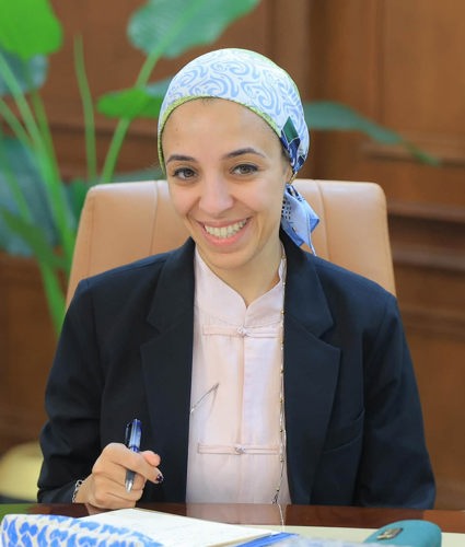 المديرة التنفيذية لصندوق رعاية المسنين تبحث مع رئيسة «الاتحاد المصري» سبل دعم كبار السن