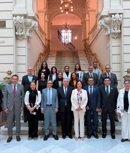 التضامن الاجتماعي تشارك في زيارة رفيعة المستوى إلى إسبانيا للإطلاع على التجربة الإسبانية في ملف مكافحة العنف ضد المرأة